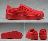 superstar puma rihanna zapatos baskets basses all red